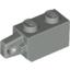 Набор LEGO Hinge Brick 1 x 2 Locking with 1 Finger Vertical End, Светло-серый
