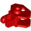 Набор LEGO Hinge 1 x 2 Locking with 2 Fingers and Towball Socket, Красный