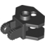 Набор LEGO Hinge 1 x 2 Locking with 2 Fingers and Towball Socket, Черный