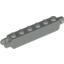 Набор LEGO Hinge Brick 1 x 6 Locking with 1 Finger Vertical End and 2 Fingers Vertical End, Светло-серый