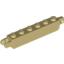 Набор LEGO Hinge Brick 1 x 6 Locking with 1 Finger Vertical End and 2 Fingers Vertical End, Tan