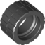 Набор LEGO Tyre 24 x 14 Shallow Tread (Tread Small Hub), Черный