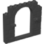 Набор LEGO Door Frame 1 x 8 x 6 with Moulded Stone Print and Clips, Черный