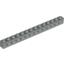 Набор LEGO Technic Brick 1 x 14 [13 Holes], Светло-серый
