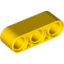 Набор LEGO Technic Beam 1 x 3 Thick, Желтый