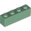 Набор LEGO Brick 1 x 4, Sand Green