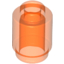 Набор LEGO Brick Round 1 x 1 Open Stud, Trans-Neon Orange