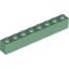 Набор LEGO Brick 1 x 8, Sand Green