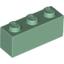 Набор LEGO Brick 1 x 3, Sand Green