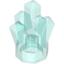 Набор LEGO Rock 1 x 1 Crystal 5 Point, Trans-Light Blue