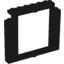 Набор LEGO Door Frame 2 x 8 x 6 Swivel without Bottom Notches, Черный