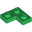 Набор LEGO Plate 2 x 2 Corner, Зеленый