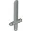Набор LEGO Minifig Sword [Shortsword], Светло-серый