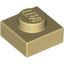 Набор LEGO Plate 1 x 1, Tan