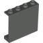 Набор LEGO Panel 1 x 4 x 3 [Hollow Studs], Темно-серый