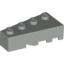 Набор LEGO Wedge 4 x 2 Left, Светло-серый
