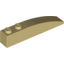 Набор LEGO Slope Curved 6 x 1, Tan