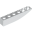 Набор LEGO Slope Curved 6 x 1 Inverted, Белый