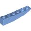 Набор LEGO Slope Curved 6 x 1 Inverted, Medium Blue