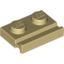Набор LEGO Plate Special 1 x 2 with Door Rail, Tan