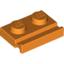 Набор LEGO Plate Special 1 x 2 with Door Rail, Оранжевый
