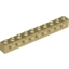 Набор LEGO Technic Brick 1 x 10 [9 Holes], Tan