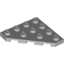 Набор LEGO Wedge Plate 4 x 4 Cut Corner, Светлый сине-серый