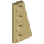 Набор LEGO Wedge Plate 4 x 2 Right, Tan