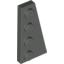 Набор LEGO Wedge Plate 4 x 2 Right, Темно-серый