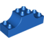 Набор LEGO Duplo, Brick 2 x 6 x 2 with Curved Ends, Голубой