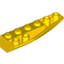 Набор LEGO Wedge 6 x 2 Inverted Right, Желтый