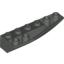 Набор LEGO Wedge 6 x 2 Inverted Right, Темно-серый