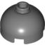 Набор LEGO Brick, Round 2 x 2 Dome Top - Hollow Stud with Bottom Axle Holder x Shape + Orientation, Темный сине-серый