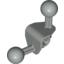 Набор LEGO Bionicle Ball Joint 4 x 4 x 2 90 Degree with 2 Ball Joints and Axle hole, Светло-серый
