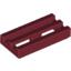 Набор LEGO Tile Special 1 x 2 Grille with Bottom Groove, Темно-красный