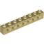 Набор LEGO Technic Brick 1 x 8 [7 Holes], Tan