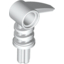 Набор LEGO Bionicle 2 x 3 Axle Connector with Tooth, Белый