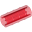 Набор LEGO Technic Axle Connector Ridged [with x Hole x Orientation], Прозрачный красный