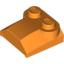 Набор LEGO Brick Curved 2 x 2 x 2/3 Two Studs - Lip End, Оранжевый