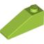 Набор LEGO Slope 33В° 3 x 1, Лайм