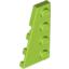 Набор LEGO Wedge Plate 4 x 2 Left, Лайм