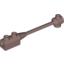 Набор LEGO Bar 1 x 8 with Brick 1 x 2 Curved Top End (Original, No Axle Holder), Sand Red