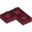 Набор LEGO Plate 2 x 2 Corner, Темно-красный