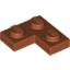 Набор LEGO Plate 2 x 2 Corner, Темно-оранжевый