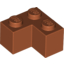 Набор LEGO Brick 2 x 2 Corner, Темно-оранжевый