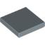 Набор LEGO Tile 2 x 2 with Groove, Sand Blue
