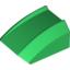 Набор LEGO Brick Curved 2 x 2 Lip, No Studs, Зеленый