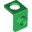 Набор LEGO Neck Bracket [One Stud], Зеленый