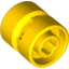Набор LEGO Wheel 11 x 12 with Hole Notched for Wheels Holder Pin, Желтый