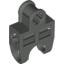 Набор LEGO Technic Axle Connector 2 x 3 with Ball Socket, Open Sides, Темно-серый